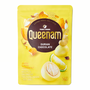 Precio Especial de Fábrica Proveedor HALAL OEM/ODM Snacks Dulces Dragees Chocolate 75G Durian Chocolate Recubierto de Almendras y Nueces de Anacardo ¡Oferta Caliente! - Product Image 1