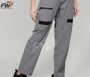 กางเกงคาร์โก้ผ้าฝ้าย 100% ราคาโรงงาน สำหรับทุกเพศ พิมพ์ลายได้ตามต้องการ สไตล์ฮิปฮอป ลายเรียบ มีกระเป๋าหลายช่อง สำหรับผู้ชาย - Product Image 3