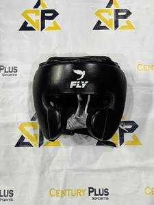 Gants de MMA en cuir de haute qualité RTS Fly Black Pro, protège-tête, entraînement et sparring, arts martiaux, kickboxing, équipement de protection sportive - Product Image 1
