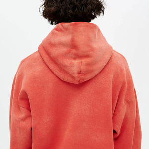 Sudadera Ligera y Cómoda para Hombre, con Capucha, de Forro Polar, Efecto Desgastado, Mezcla de Poliéster/Algodón, Secado Rápido, Resistente al Viento - Product Image 5