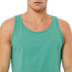 Size Men Gym Shorts Custom <b>Logo</b> Sleeveless Tank Top Quick Drying Breathable Knitted Cotton Fitness Wear - Product Image 4