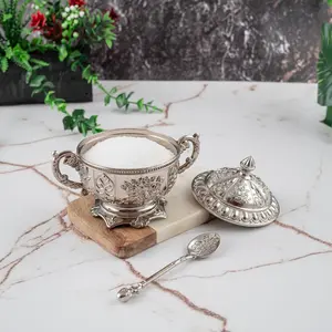 Cacerola Moderna de Acero Inoxidable para Cocina |   Material apto para alimentos con acabado pulido para un servicio elegante - Product Image 3