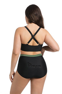 ชุดบิกินี่แฟชั่นสำหรับผู้หญิง ชุดว่ายน้ำสองชิ้น ชุดชายหาด ผ้าเนื้อนุ่ม แห้งเร็ว สำหรับคอลเลคชั่นฤดูร้อน - Product Image 6