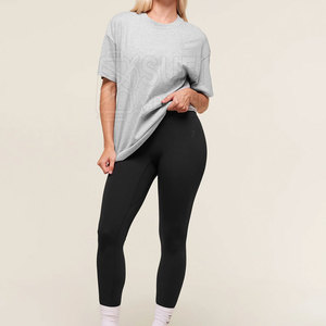 Vente directe usine – T-shirts décontractés élégants grande taille pour femmes, respirants, séchage rapide, 100 % coton, pour style urbain, vente en gros - Product Image 4