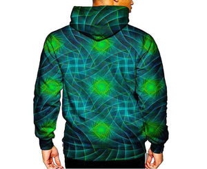 Sudaderas con Capucha de Moda, Personalizadas con Sublimación, 100% Algodón, Ecológicas, para Hombre, Corte Holgado, Precio al por Mayor - Product Image 2