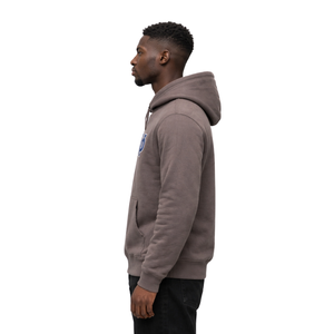 Sweat à capuche en chenille Phi Beta Sigma Blu Phi gris anthracite pour homme – Tissu premium, coupe confortable, vêtement décontracté de la fraternité grecque - Product Image 3