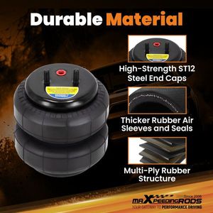 Kit Universale di 2 Sospensioni Pneumatiche da 2500 lbs per Ford F 150/F 250/F 350 W21 760 6781, Ammortizzatori e Sistemi di Sospensione Tuning - Product Image 6