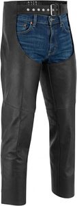 Leather <b>Chaps</b> for Men and Women Vintage Leather <b>Chaps</b> Black Customized logo Leather <b>Chaps</b> - Product Image 3