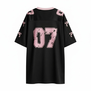 เสื้อฟุตบอลอเมริกันแบบตาข่ายพิมพ์ลายดิจิทัลคุณภาพพรีเมียม RTS สำหรับผู้ใหญ่ แห้งเร็ว ระบายอากาศได้ดี บริการ OEM รุ่น AS-AF-611 - Product Image 3