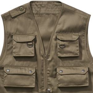 Chaleco de Caza para Hombre, Invierno, Material de Alta Calidad, Algodón, Nuevo Chaleco para Caza al Aire Libre, Cierre de Cremallera, Bolsillos Delanteros - Product Image 5