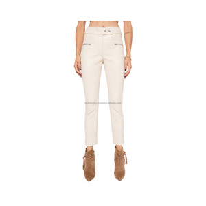 Pantalon legging extensible taille haute léger, écologique, imperméable, 100 % lin, coupe skinny, décontracté et sexy pour femmes et dames - Product Image 3