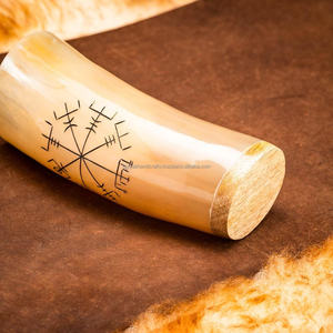 Animaux marins sculptés à la main en corne naturelle, technique de polissage de l'Inde - Product Image 4