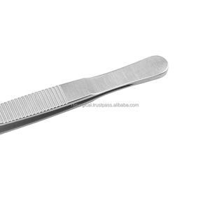 Pinces à épiler creuses |   Instruments dentaires en acier inoxydable, outils dentaires manuels réutilisables pour hôpital - Product Image 4