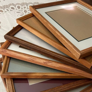 Marcos de Fotos de Madera Ecológicos Hechos de Madera Sólida, Forma Personalizada, Orientación Vertical para Exhibición en Mesa o Pared, India - Product Image 3