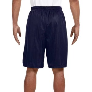 Pantalones Cortos de Playa de Lona y Malla para Hombre, Tallas XS-6XL, Cintura Elástica, Diseño Liso, Bolsillos, Logotipo Personalizado, Teñido Liso, para Gimnasio, Artes Marciales y Entrenamiento - Product Image 2