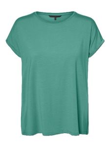 Camiseta de Cuello Redondo y Manga Corta para Mujer, Color Sólido, 100% Algodón, Tejido Transpirable, Corte Regular Informal, Logotipo Personalizado - Product Image 6