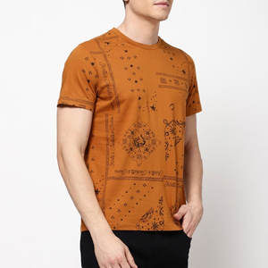 T-shirts pour hommes, coupe parfaite, haute qualité, répondant aux exigences des clients, impression de logo, fabrication en usine, t-shirts pour adolescents - Product Image 2