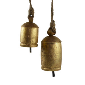 Campanas Indias Harmony de Color Dorado, Diseño Rústico, Venta al por Mayor, para Decoración del Hogar y Jardín, Decoración Vintage Rústica de Latón - Product Image 5