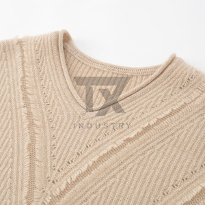 Pakistan Manufactured Solid Color <b>Women's</b> <b>Cardigan</b> <b>Sweaters</b> with Front Logo Customizable Design - Product Image 3