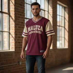 Maillots de football américain très demandés, tailles jeunes disponibles, uniformes personnalisés avec broderie en twill sublimé et motifs variés - Product Image 6