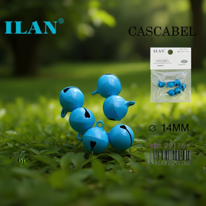 ILAN Cascabel Bell 14Mm 6Pc Per Perline Decorative - Product Image 3