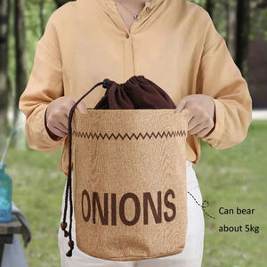 Custom Design Jute Bread <b>Bag</b> Food Grade Storage <b>Bag</b> for Bakery and Home Use - Product Image 3