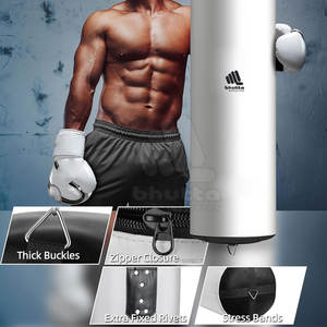 Sac de frappe d'entraînement fabriqué au Pakistan, sac de frappe de boxe, sac de frappe de qualité supérieure - Product Image 2