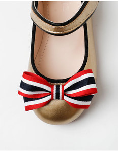 Zapatos de Vestir OZKIZ para Bebés, Estilo Coreano, con Cinta Antideslizante, para Primeros Pasos, para Niñas de 4 a 6 Años, Primavera/Otoño, Cuero, Venta al Por Mayor - Product Image 4