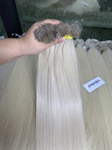 Cabello Virgen Vietnamita 100% Natural de Calidad de Lujo a Precio de Fábrica, Pre-Adherido con Nanoring, Brillo Natural, Liso como Hueso, Resistente a la Caída - Product Image 2
