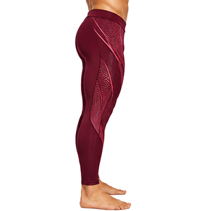 Pantalon de sport de compression pour hommes, personnalisable, respirant, haute élasticité, imprimé, taille élastique, pour la gym, la course, le fitness et l'entraînement - Product Image 2