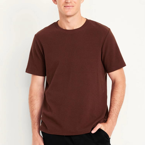 Camisetas de Verano para Hombre, 100% Algodón, Corte Regular, Manga Corta, Diseño Liso, Transpirables, de Secado Rápido y Ecológicas - Product Image 5