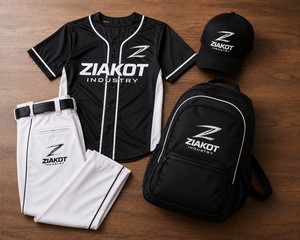 Ensemble complet d'uniformes de baseball : Casquette, maillot respirant, antibactérien, séchage rapide, 100 % polyester, impression personnalisée pour équipe et joueur de softball - Product Image 3