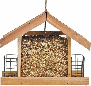 Comedero para Pájaros de Madera Hecho a Mano y Personalizado, de Primera Calidad, para Colgar en Exteriores - Product Image 6