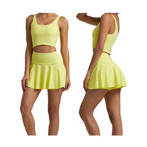 Tenue de tennis pour femmes, vêtements de sport personnalisés avec logo, t-shirt léger pour équipes, clubs, écoles, entraînement, matchs, uniformes de tennis pour jeunes. - Product Image 2