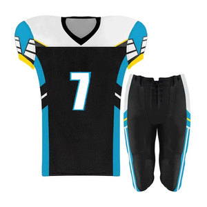 Uniforme de Fútbol Americano Personalizado de Diferentes Estilos y Colores, Premium, 100% Poliéster, Transpirable, de Secado Rápido, Antibacteriano, para Equipos Adultos - Product Image 6