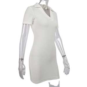 Vestido Polo Corto Transpirable para Mujer - Ropa Deportiva Casual de Verano - Vestidos Personalizables para Uniformes de Equipo - Product Image 3