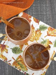 Copper cocktail <b>mug</b> collection tropical bloom beverage cups reusable premium drink serving durable <b>mugs</b> finish - Product Image 3