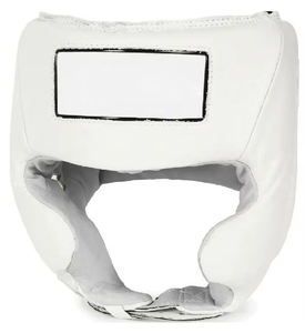 Protège-tête en cuir professionnel pour boxe et MMA, personnalisé, double usage, unisexe, équipement de protection fabriqué au Pakistan - Product Image 4