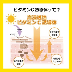 Crème Lissante VC à la Vitamine C et Céramide, Hydratant Léger Non Collant Éclaircissant, Soin Japonais 50g - Product Image 4
