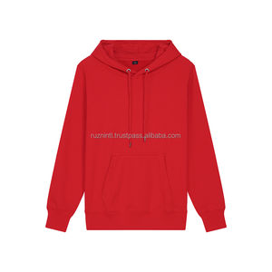 Sweat-shirt classique unisexe à capuche zippé en mélange de coton doux, écologique, respirant et personnalisable pour l'hiver, le streetwear et le sport - Product Image 2