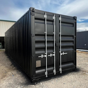 Conteneur d'expédition premium de 40 pieds à ouverture triple latérale, unité de stockage polyvalente en acier pour entrepôts, ateliers et construction - Product Image 1