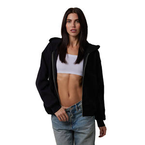 Sweat-shirts d'hiver à capuche pour femmes tendance - Polaire durable, respirant, anti-boulochage, personnalisable, 100% coton - Product Image 5