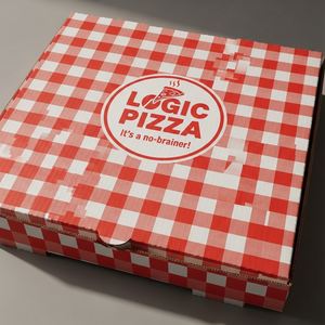 Custom Printed <b>Pizza</b> <b>Box</b> Personalized Packaging for Restaurant <b>Pizza</b> Delivery and Food Packaging Use - Product Image 1