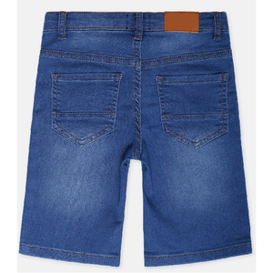 2025 Wholesale New Style Streetwear Custom Front Hip Hop Slim Fit Eco-Friendly Quick Dry Ripped <b>Patch</b> <b>Men's</b> Denim Jeans <b>Shorts</b> - Product Image 2