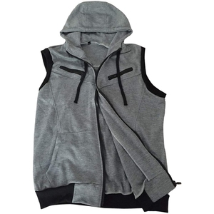 Hoodie sans manches confortable pour homme, tissu respirant et léger, vêtements de sport pour la gym et le fitness - Product Image 2