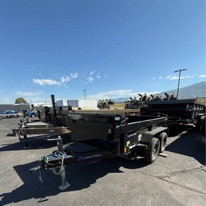 Wholesale Germany <b>Farm</b> 5x10 Hydraulic Dump <b>Trailer</b> 4Ton Motor Gear Agricultural Transport High Safety Heavy Duty Construction - Product Image 4