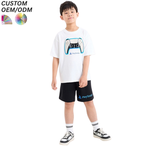 Vente en gros de polos pour enfants 100% coton pour garçons - ODM T-shirts de sport décontractés à manches courtes - Product Image 4