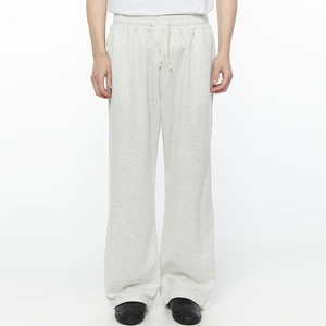 Pantalon de survêtement streetwear en coton pour homme, style vintage, coupe jogger ample et fuselée, avec taille personnalisable - Product Image 3