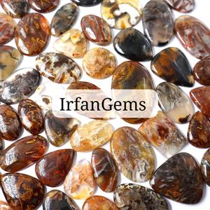 Cabochon d'agate de bâton en vrac de haute qualité Quartz naturel Marquise cristaux coupés haute visibilité pour la fabrication de bijoux inspirés - Product Image 3