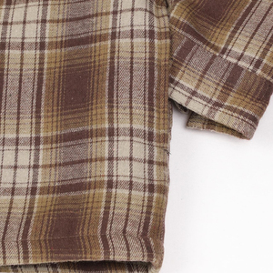 Sweat à capuche en flanelle épaisse et chaude pour homme, doublé polaire à carreaux, avec fermeture éclair, idéal pour l'hiver, personnalisable avec logo - Product Image 6